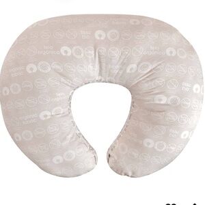 Boppy Nursing Pillow Organic Bare Naked Original Support